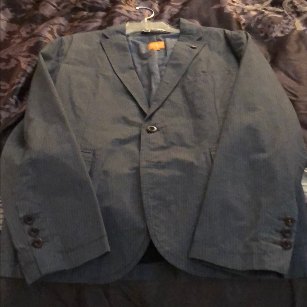 Hugo Boss Orange sport coat, blazer.